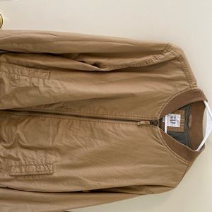 Tan Dress button up jacket